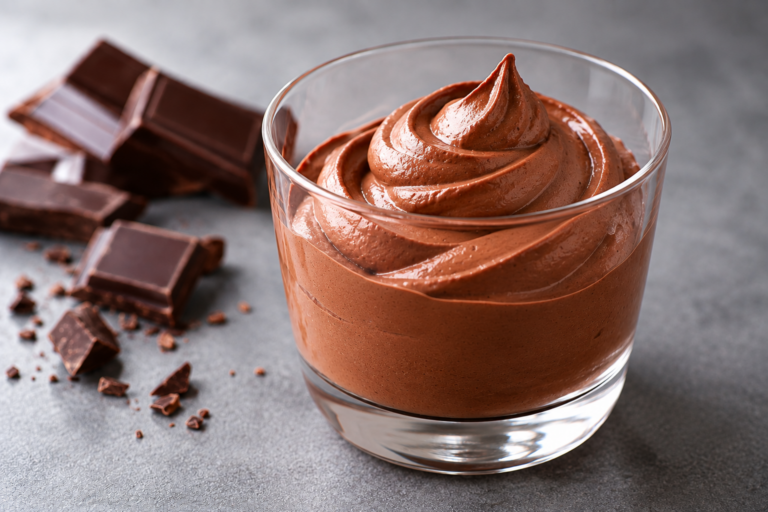 Muosse cioccolato vegana